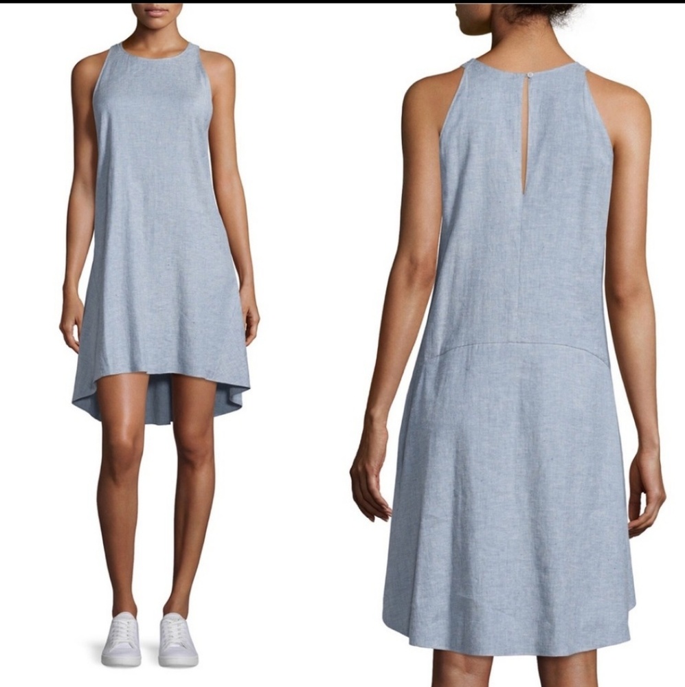 Theory Adlerdale Sleeveless Linen Dress, size 6
